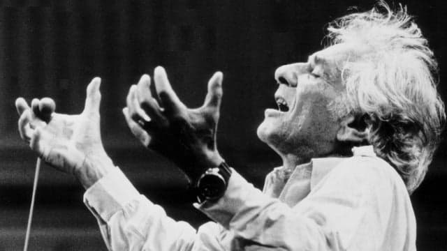 Photograph of Leonard Bernstein